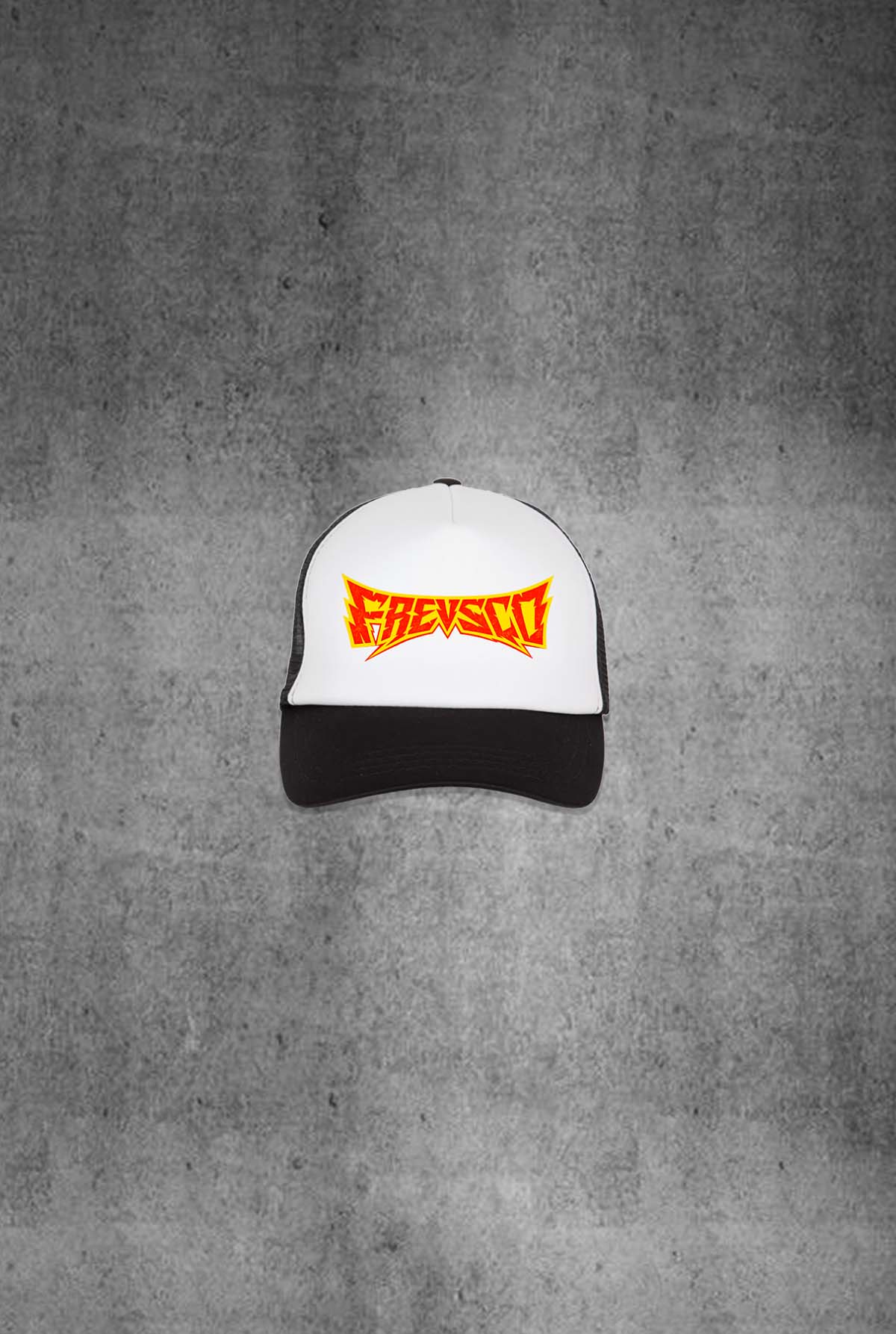 FREVSCO BLACK TRUCKER