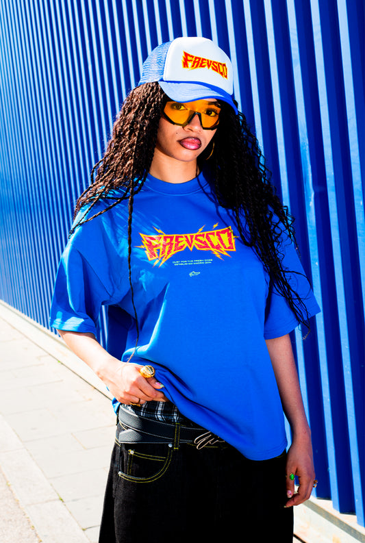 FREVSCO BLUE TEE
