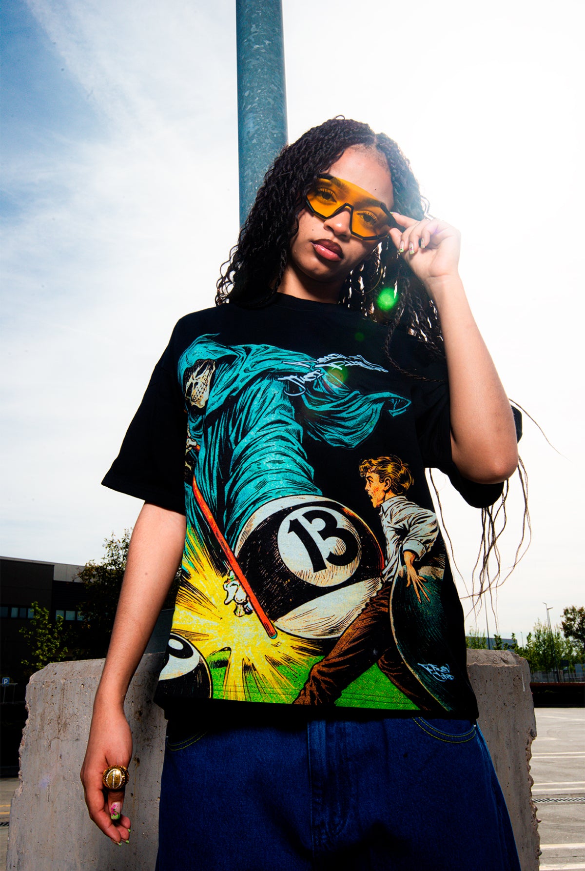 DEATH BLACK TEE