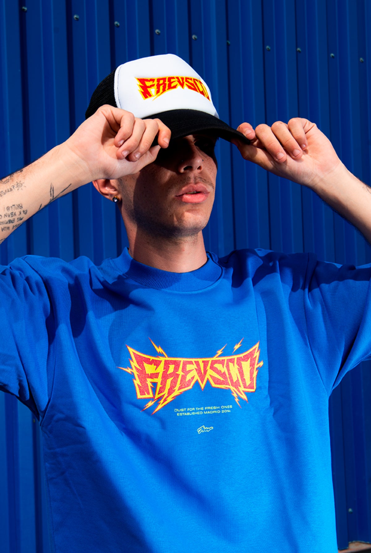 FREVSCO BLUE TEE