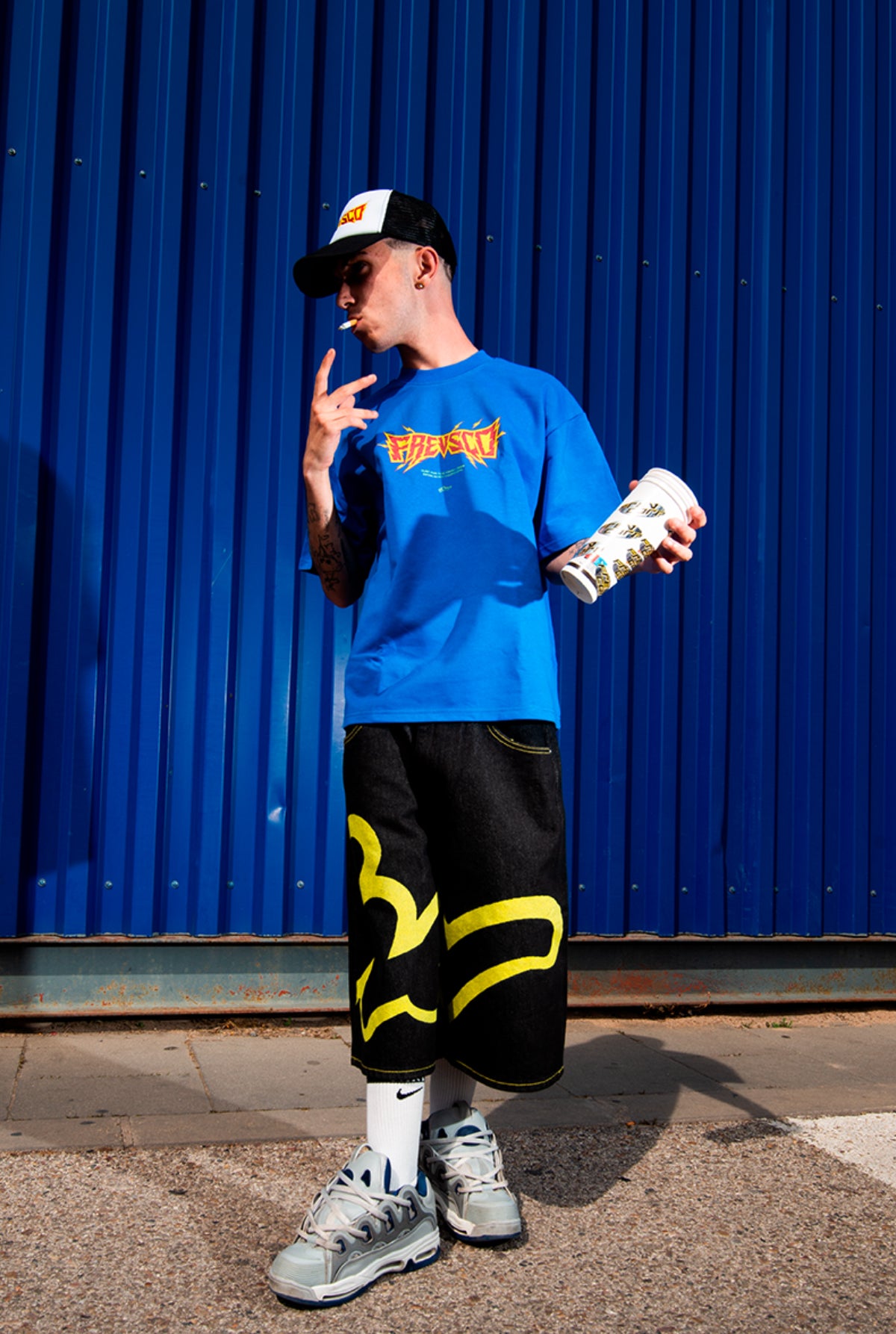 FREVSCO BLUE TEE