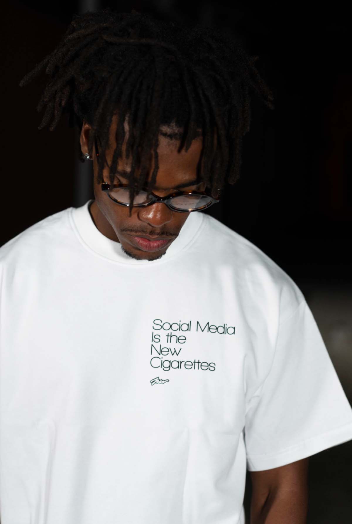 Cigarettes white Tee