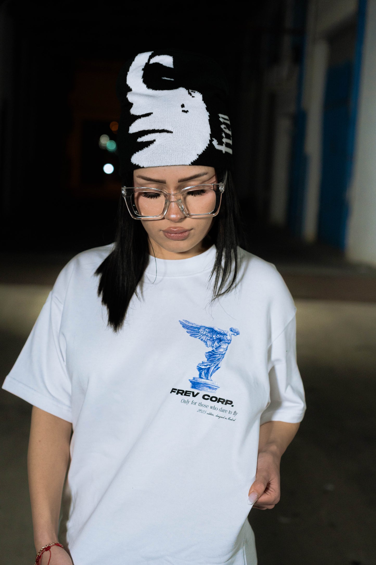 Dare To Fly white Tee