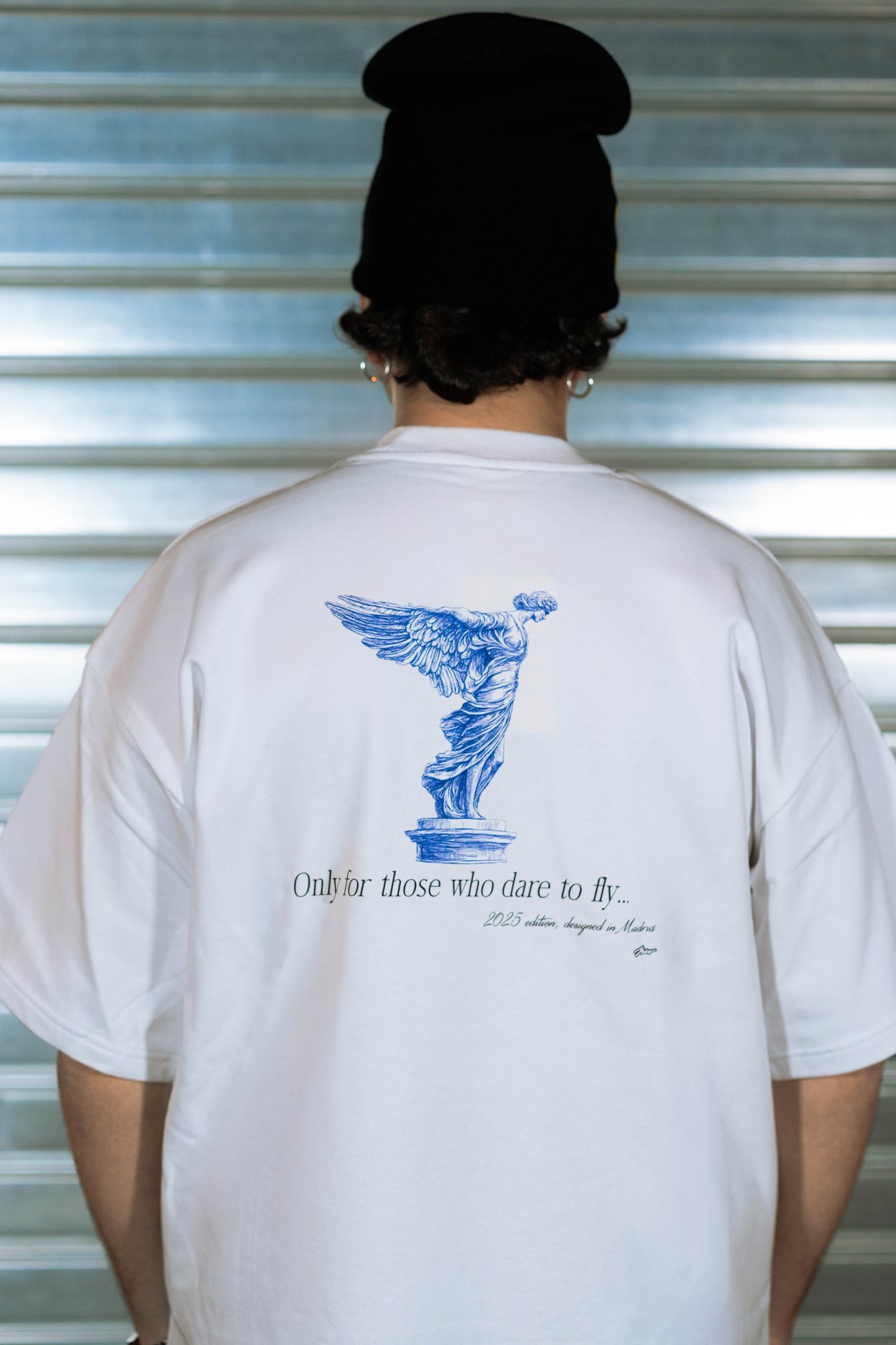 Dare To Fly white Tee