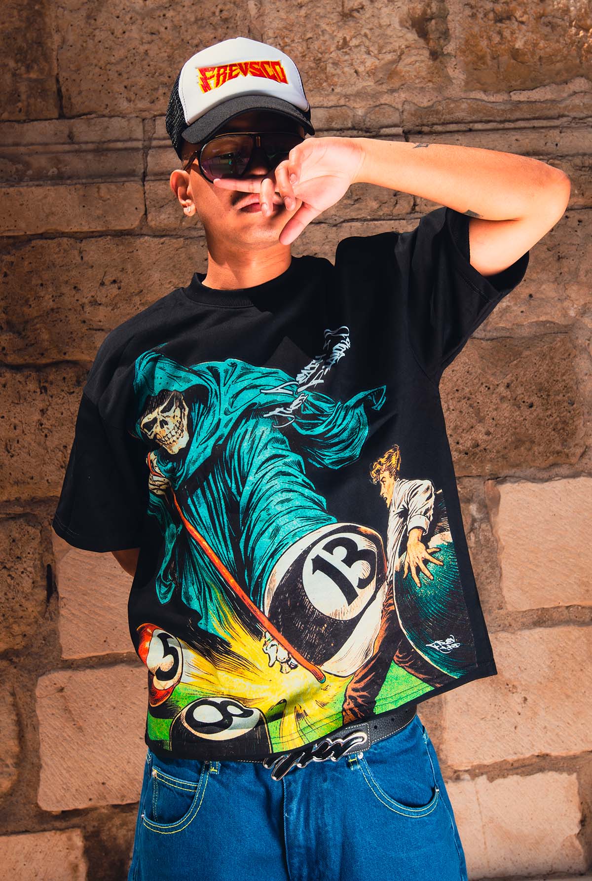 DEATH BLACK TEE