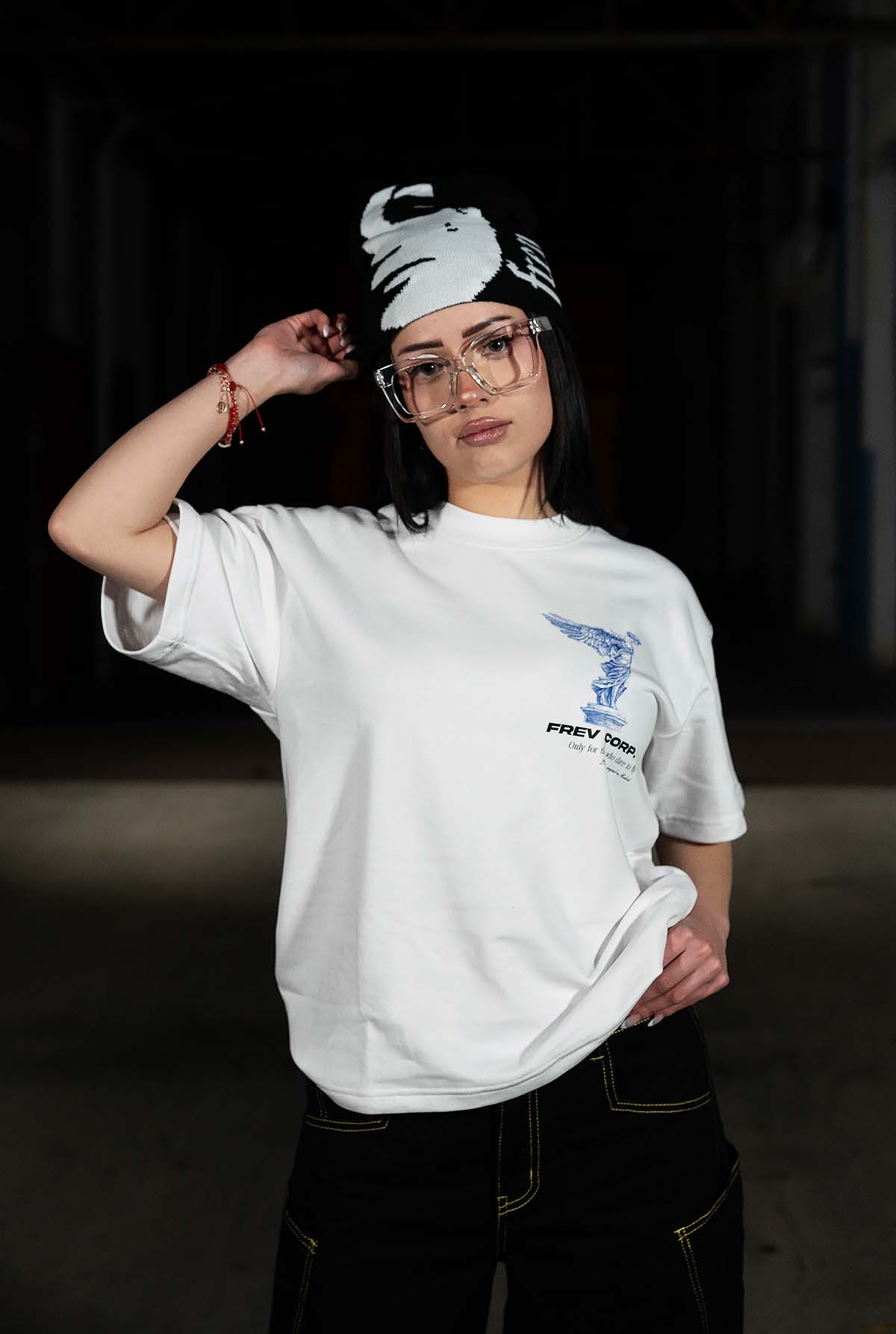 Dare To Fly white Tee