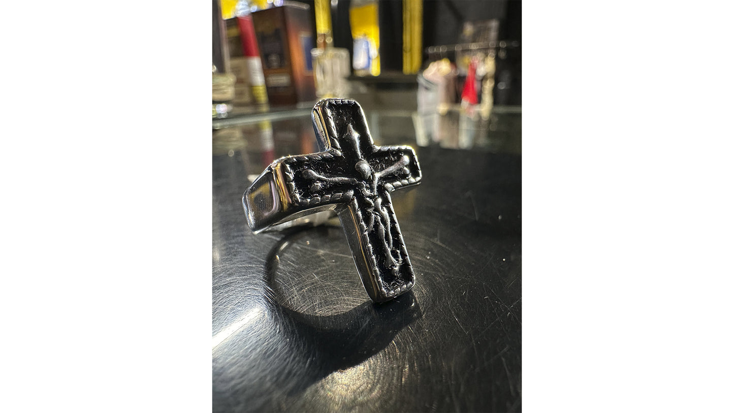 FOLLOWGOD Anillo cruz Big