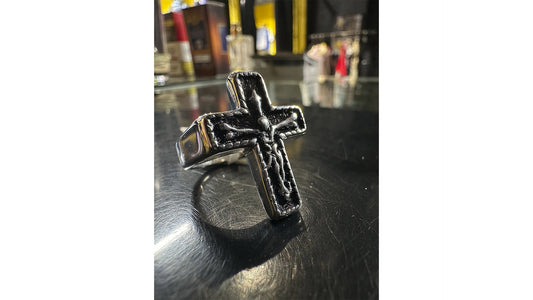 FOLLOWGOD Anillo cruz Big