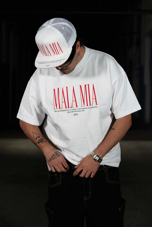 Mala Mia white Tee