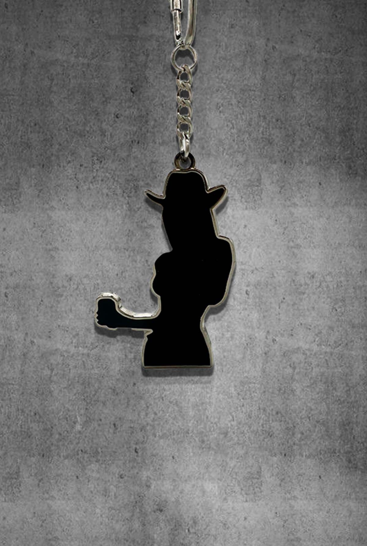 Shadow girl Keychain
