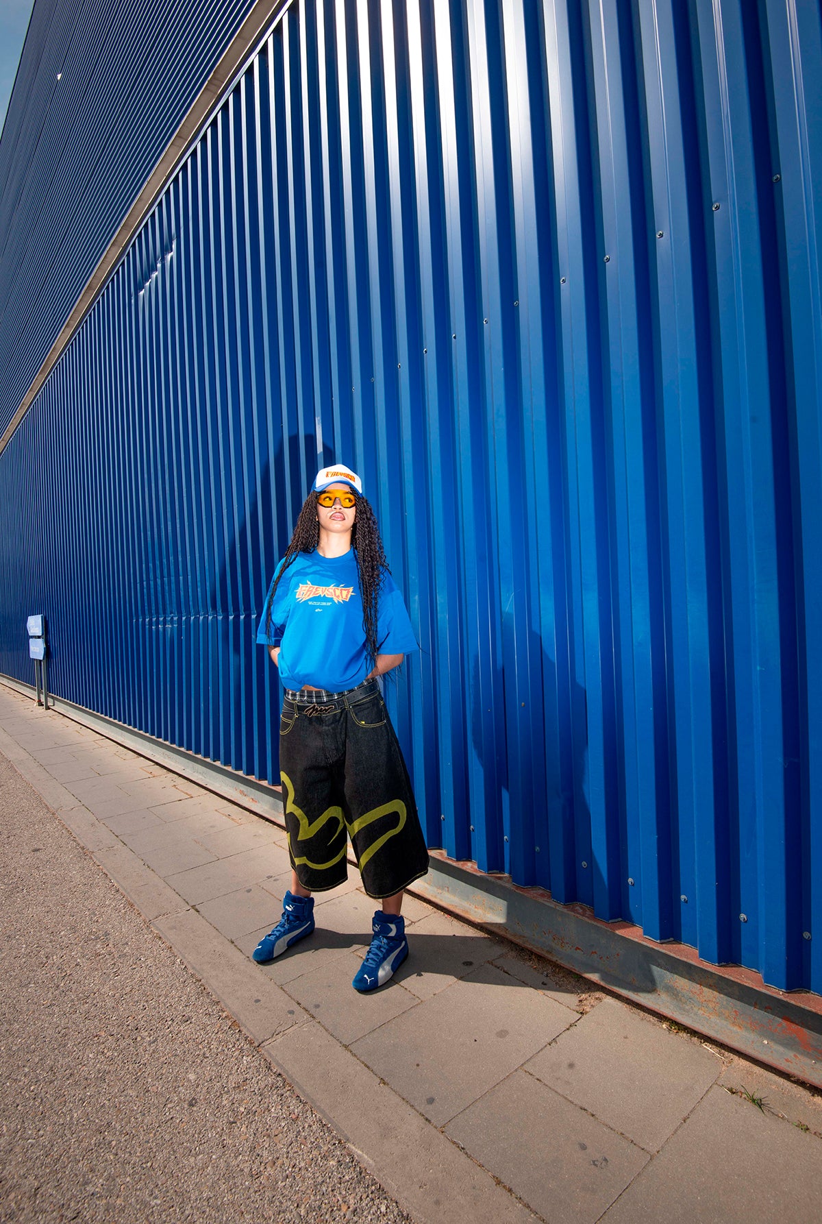 FREVSCO BLUE TEE